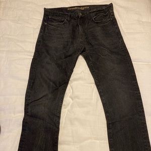 American Eagle slim black jeans